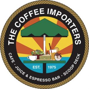 Logo of The Coffee Importers in Dana Point Harbor